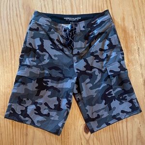American Eagle Camo Men’s Swim Trunks